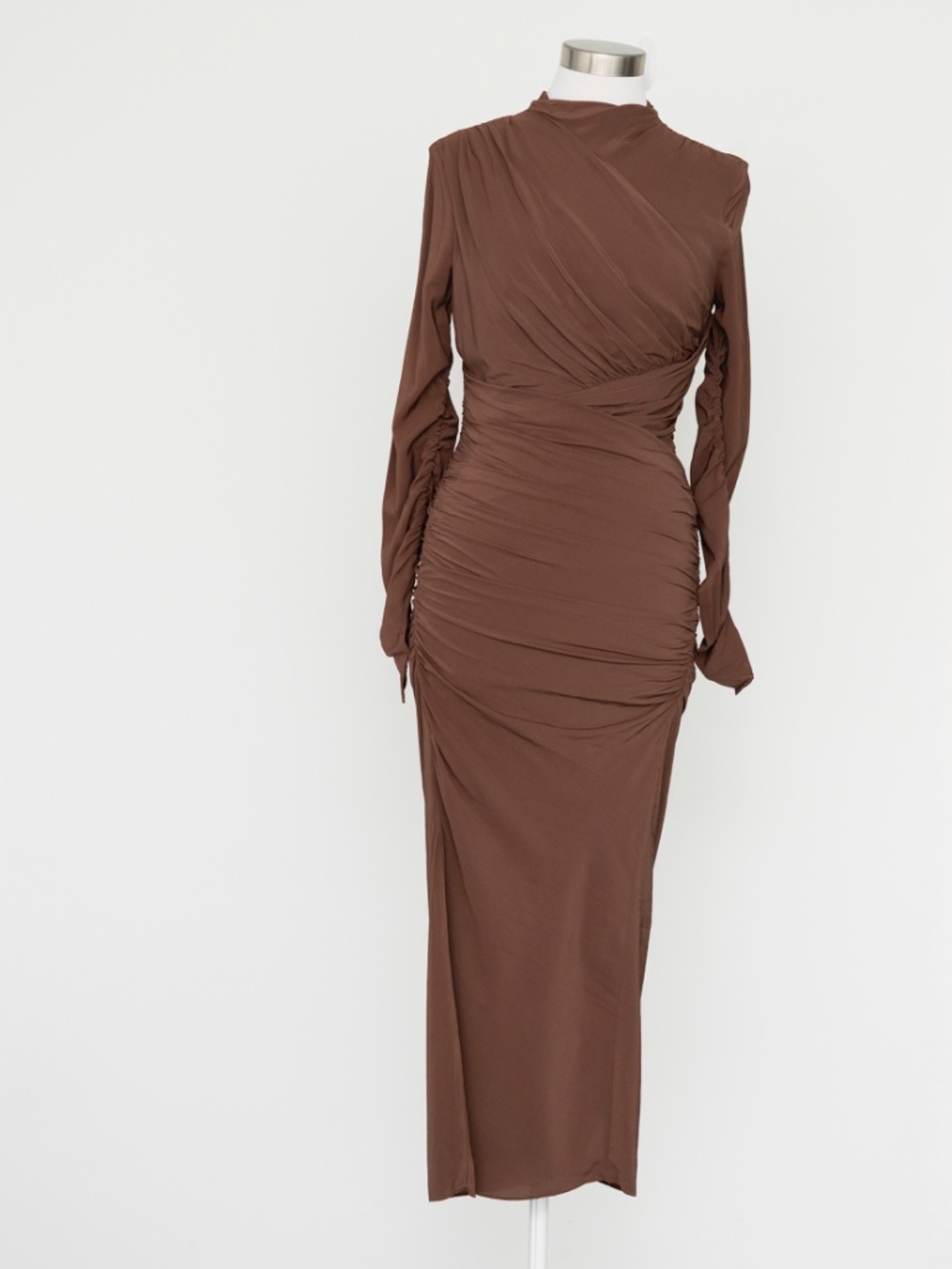 Reiss - Kelly Ruched Jersey Midi Dress